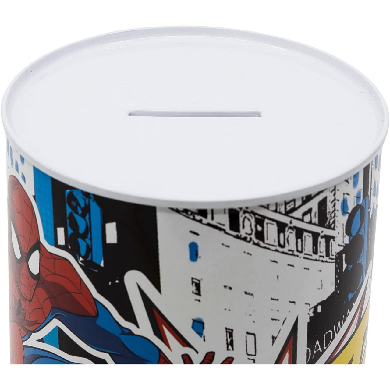 Spider man tin coin money box Virca